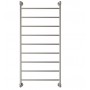 Lillian Heated Towel Rail, 600 x 1208mm, Brushed Nickel 9 Bars